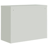 Thumbnail for Aktenschrank Hellgrau 90x40x110 cm Stahl