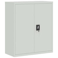 Thumbnail for Aktenschrank Hellgrau 90x40x145 cm Stahl