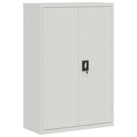 Thumbnail for Aktenschrank Hellgrau 90x40x180 cm Stahl