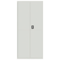 Thumbnail for Aktenschrank Hellgrau 90x40x240 cm Stahl