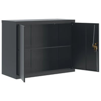 Thumbnail for Aktenschrank Anthrazit 90x40x110 cm Stahl