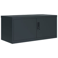 Thumbnail for Aktenschrank Anthrazit 90x40x130 cm Stahl