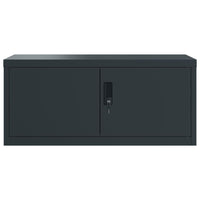 Thumbnail for Aktenschrank Anthrazit 90x40x130 cm Stahl
