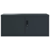 Thumbnail for Aktenschrank Anthrazit 90x40x180 cm Stahl