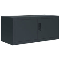 Thumbnail for Aktenschrank Anthrazit 90x40x220 cm Stahl