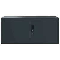 Thumbnail for Aktenschrank Anthrazit 90x40x220 cm Stahl