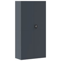 Thumbnail for Aktenschrank Anthrazit 90x40x220 cm Stahl
