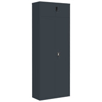 Thumbnail for Aktenschrank Anthrazit 90x40x240 cm Stahl