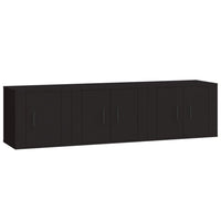 Thumbnail for 3-tlg. TV-Schrank-Set Schwarz Holzwerkstoff