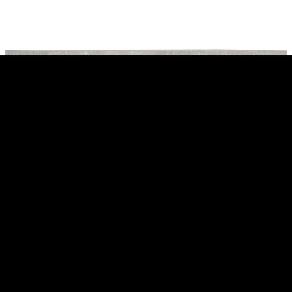 2-tlg. TV-Schrank-Set Betongrau Holzwerkstoff