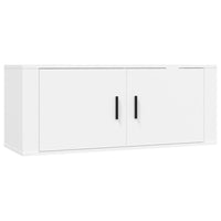 Thumbnail for 8-tlg. TV-Schrank-Set Weiß Holzwerkstoff