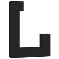 Thumbnail for 5-tlg. TV-Schrank-Set Schwarz Holzwerkstoff