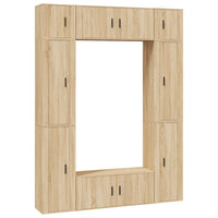 Thumbnail for 8-tlg. TV-Schrank-Set Sonoma-Eiche Holzwerkstoff