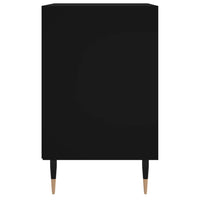 Thumbnail for Nachttische 2 Stk. Schwarz 40x30x50 cm Holzwerkstoff