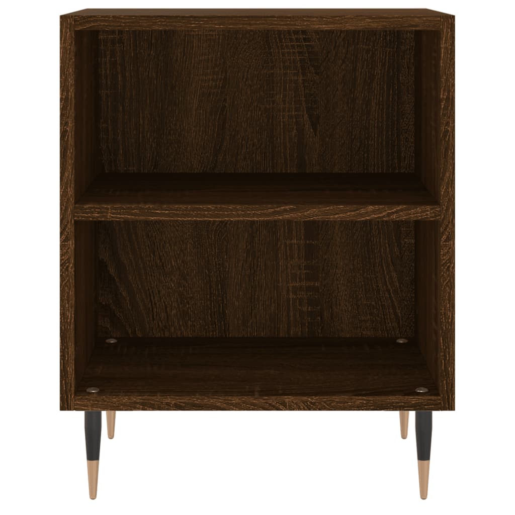 Nachttisch Braun Eichen-Optik 40x30x50 cm Holzwerkstoff