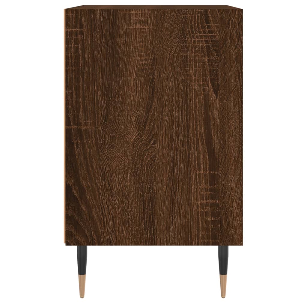 Nachttisch Braun Eichen-Optik 40x30x50 cm Holzwerkstoff