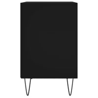 Thumbnail for Nachttisch Schwarz 40x30x50 cm Holzwerkstoff