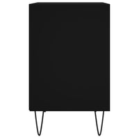 Thumbnail for Nachttische 2 Stk. Schwarz 40x30x50 cm Holzwerkstoff