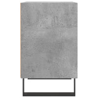 Thumbnail for Nachttisch Betongrau 40x30x50 cm Holzwerkstoff