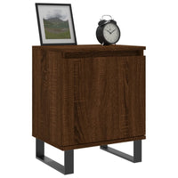 Thumbnail for Nachttische 2 Stk. Braun Eichen-Optik 40x30x50 cm Holzwerkstoff