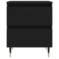 Thumbnail for Nachttisch Schwarz 40x35x50 cm Holzwerkstoff