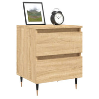 Thumbnail for Nachttische 2 Stk. Sonoma-Eiche 40x35x50 cm Holzwerkstoff