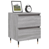 Thumbnail for Nachttisch Grau Sonoma 40x35x50 cm Holzwerkstoff