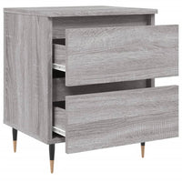 Thumbnail for Nachttische 2 Stk. Grau Sonoma 40x35x50 cm Holzwerkstoff