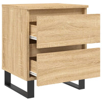 Thumbnail for Nachttische 2 Stk. Sonoma-Eiche 40x35x50 cm Holzwerkstoff
