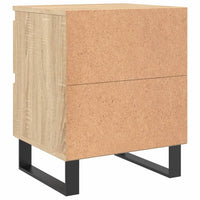 Thumbnail for Nachttische 2 Stk. Sonoma-Eiche 40x35x50 cm Holzwerkstoff