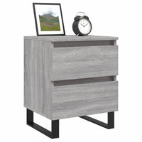 Thumbnail for Nachttisch Grau Sonoma 40x35x50 cm Holzwerkstoff