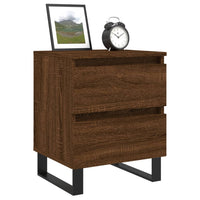 Thumbnail for Nachttisch Braun Eichen-Optik 40x35x50 cm Holzwerkstoff