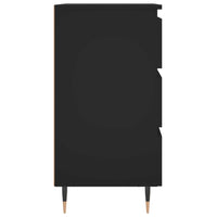 Thumbnail for Nachttische 2 Stk. Schwarz 40x35x69 cm Holzwerkstoff