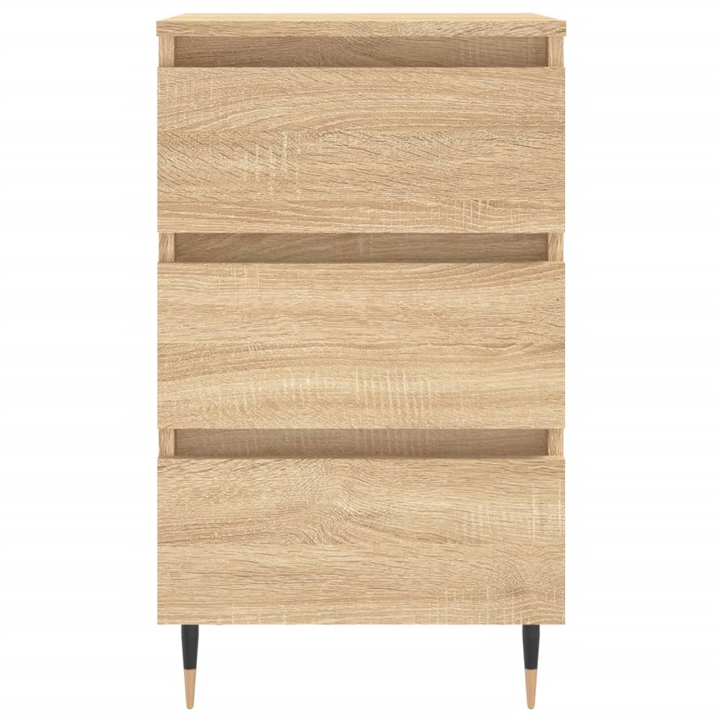 Nachttische 2 Stk. Sonoma-Eiche 40x35x69 cm Holzwerkstoff