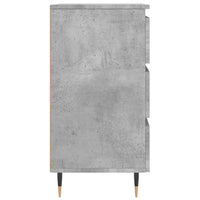 Thumbnail for Nachttisch Betongrau 40x35x69 cm Holzwerkstoff