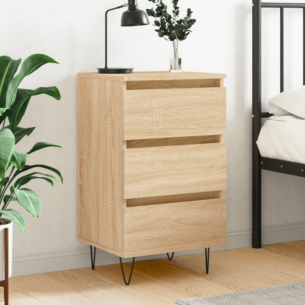 Nachttisch Sonoma-Eiche 40x35x69 cm Holzwerkstoff
