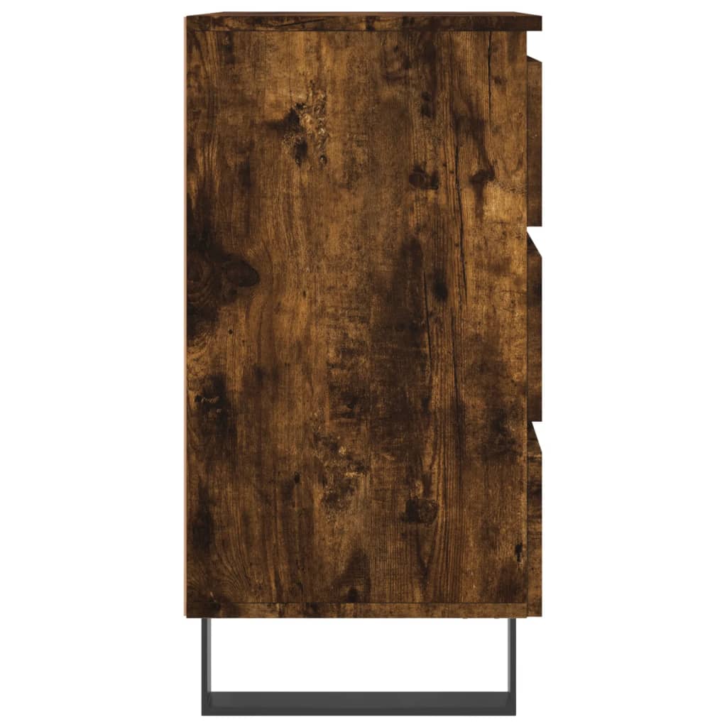 Nachttisch Räuchereiche 40x35x69 cm Holzwerkstoff