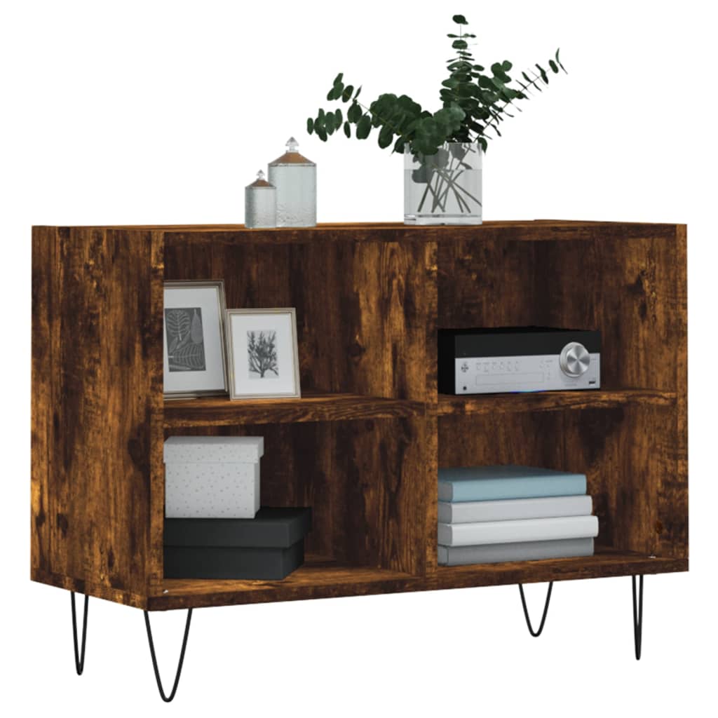 TV-Schrank Räuchereiche 69,5x30x50 cm Holzwerkstoff