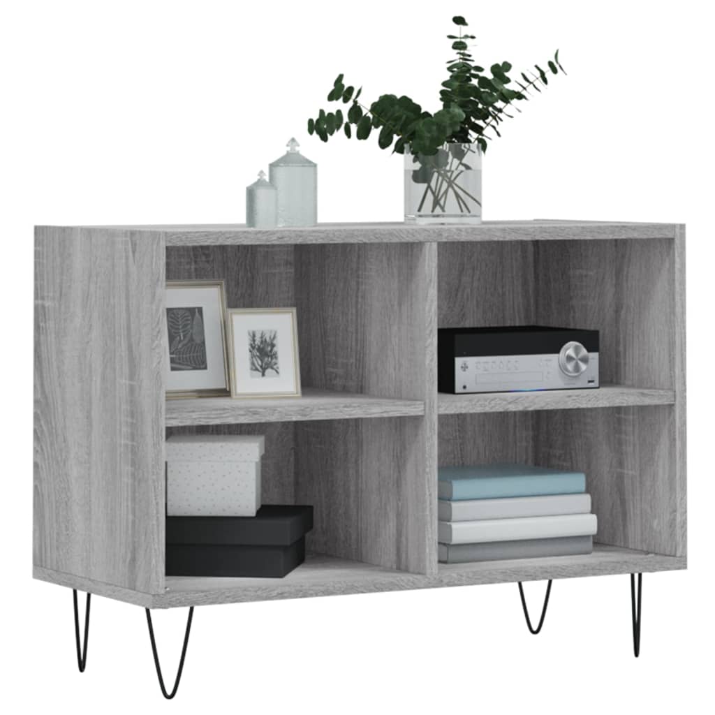 TV-Schrank Grau Sonoma 69,5x30x50 cm Holzwerkstoff