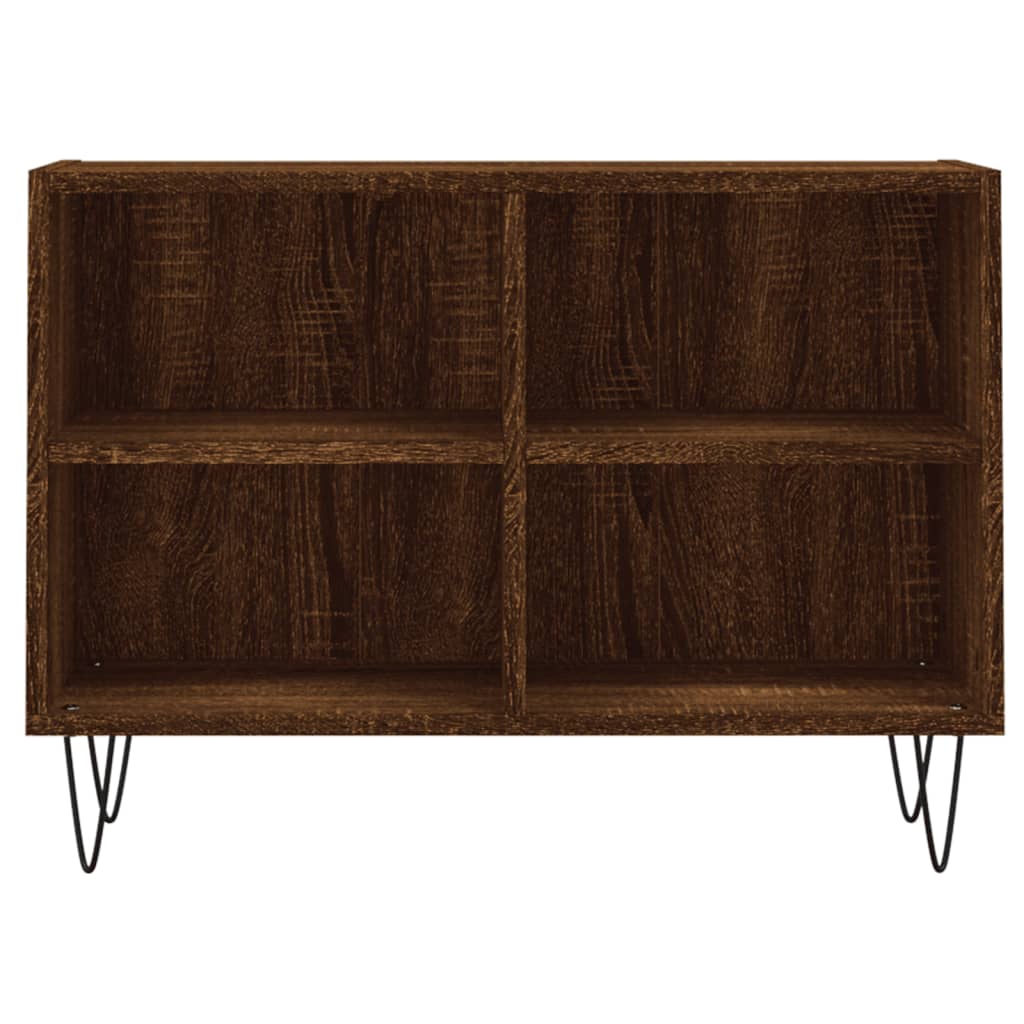 TV-Schrank Braun Eichen-Optik 69,5x30x50 cm Holzwerkstoff