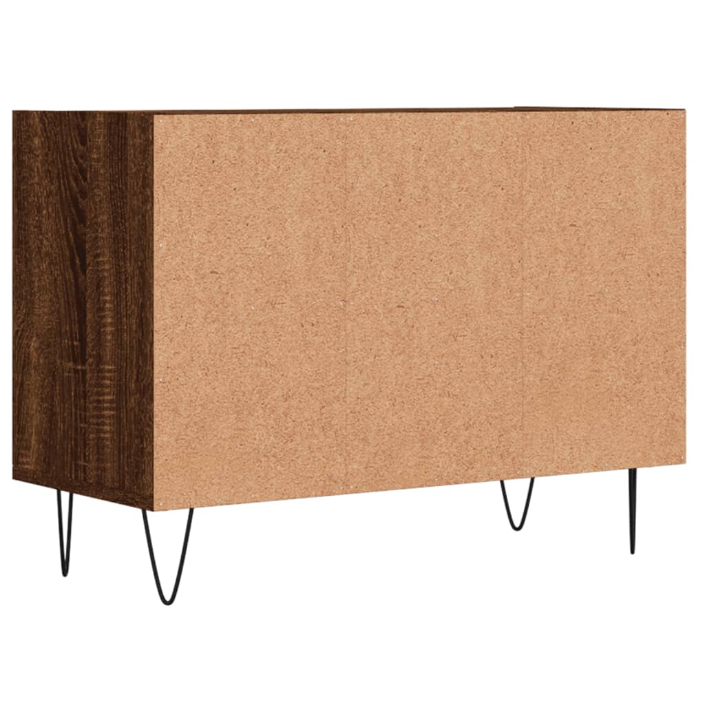 TV-Schrank Braun Eichen-Optik 69,5x30x50 cm Holzwerkstoff