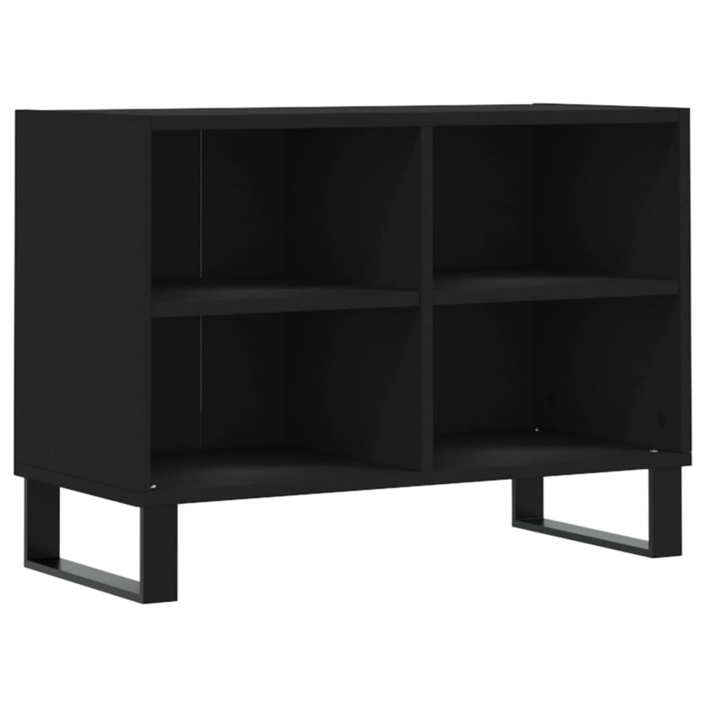 TV-Schrank Schwarz 69,5x30x50 cm Holzwerkstoff