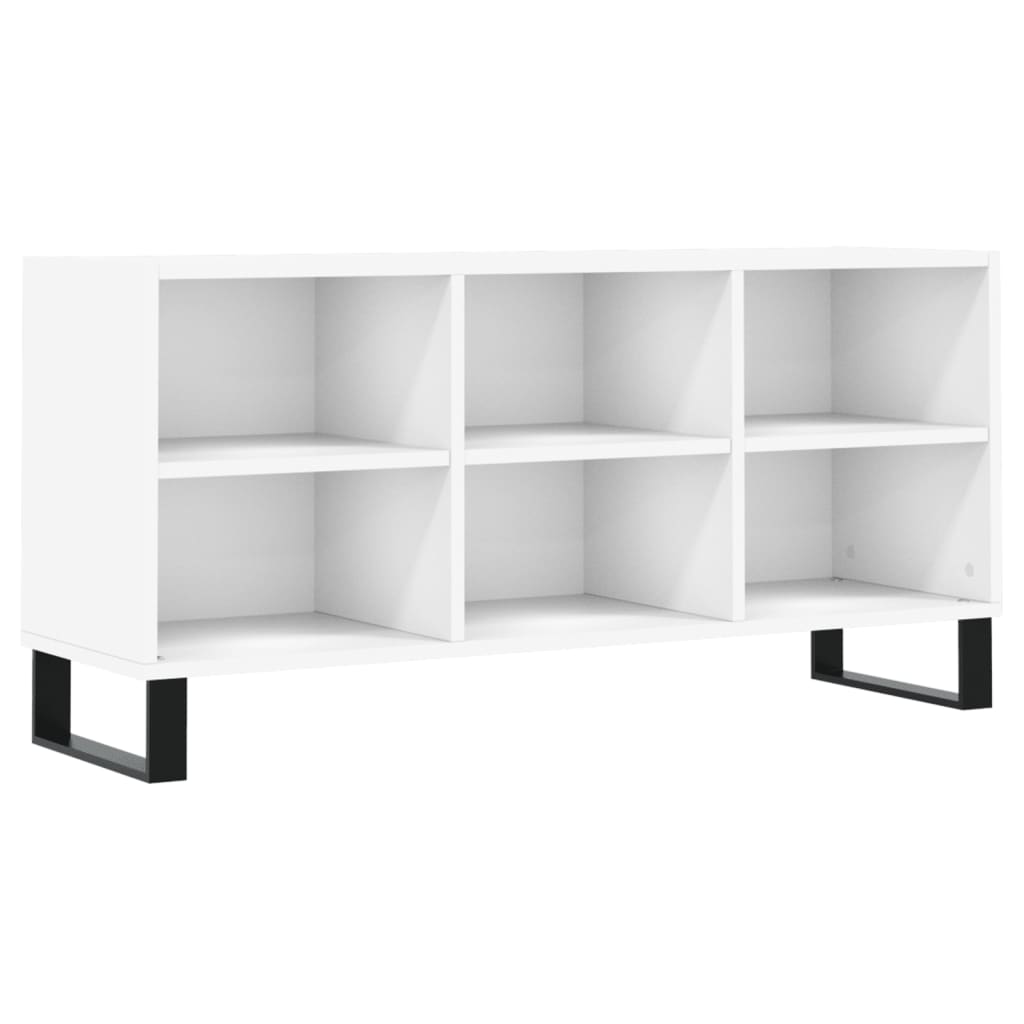 TV-Schrank Weiß 103,5x30x50 cm Holzwerkstoff