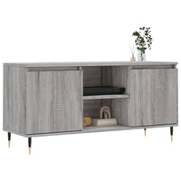 Thumbnail for TV-Schrank Grau Sonoma 104x35x50 cm Holzwerkstoff