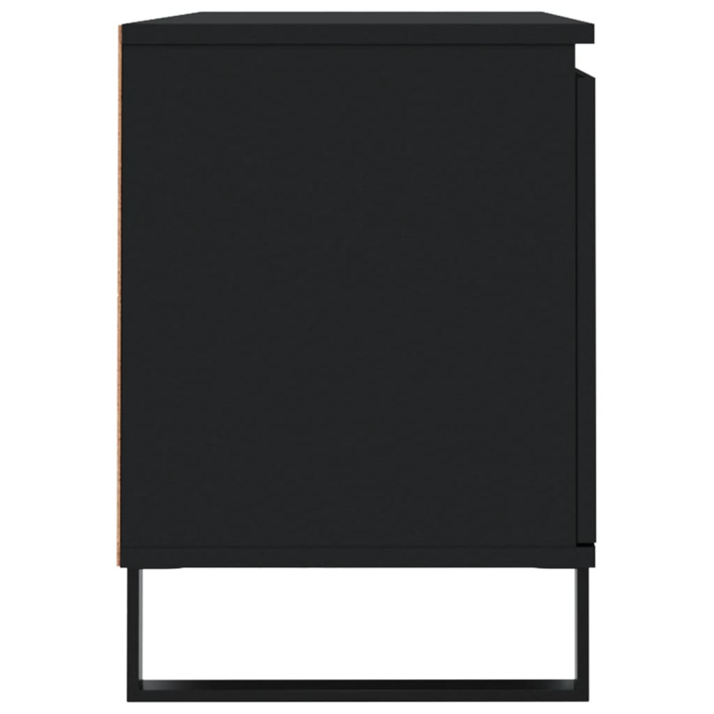 TV-Schrank Schwarz 104x35x50 cm Holzwerkstoff