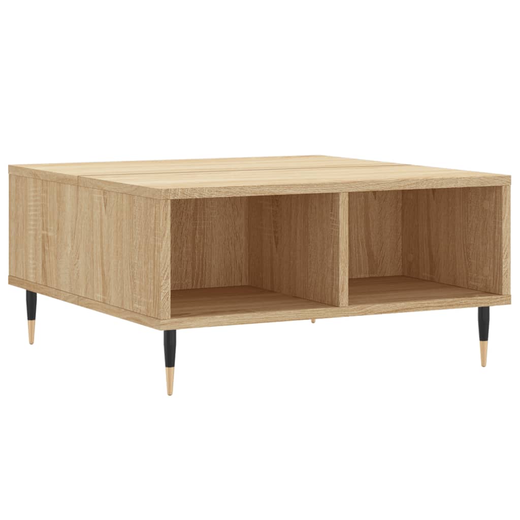 Couchtisch Sonoma-Eiche 60x60x30 cm Holzwerkstoff