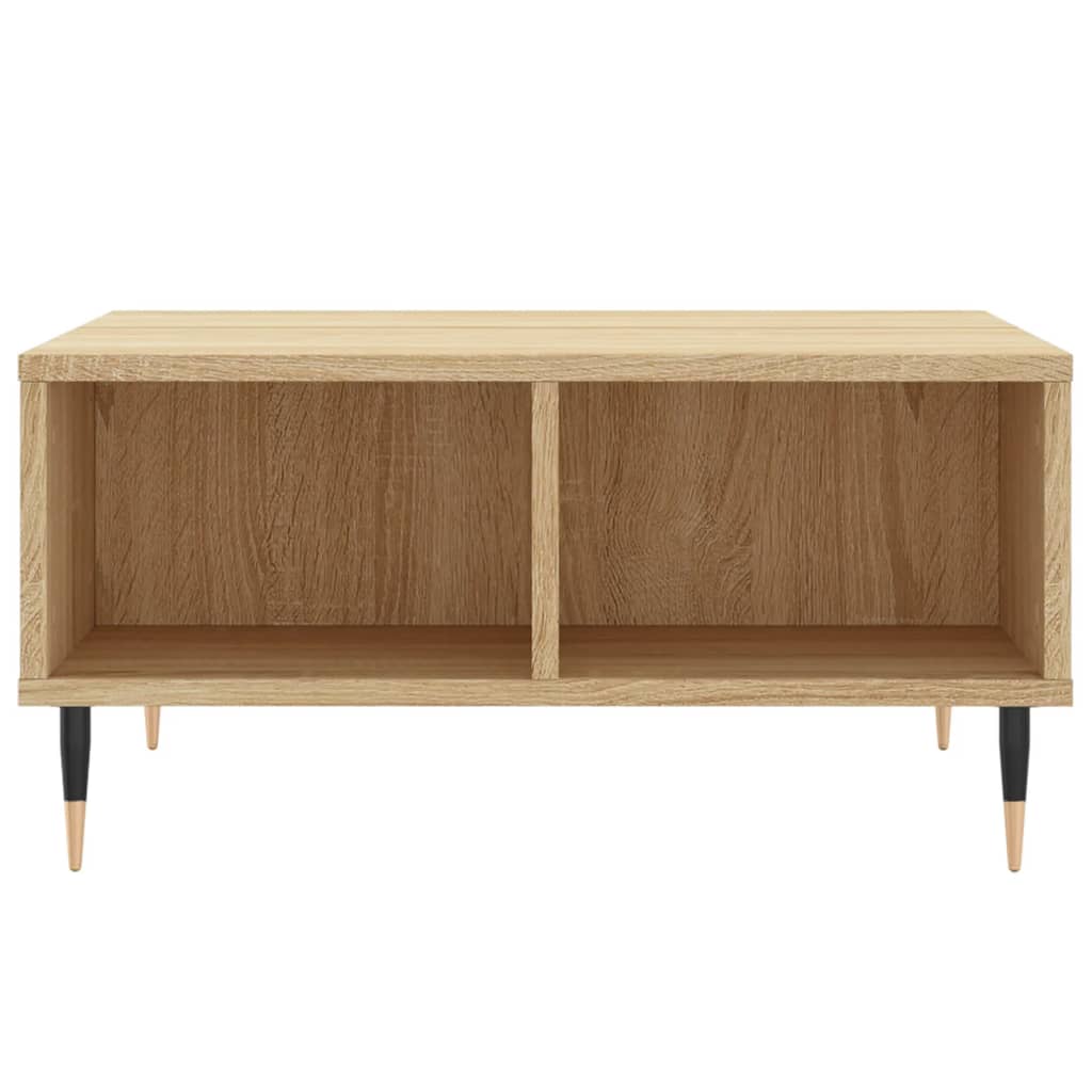 Couchtisch Sonoma-Eiche 60x60x30 cm Holzwerkstoff