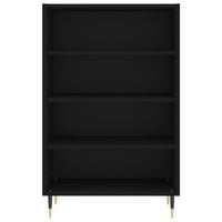 Thumbnail for Highboard Schwarz 57x35x90 cm Holzwerkstoff
