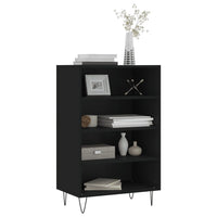 Thumbnail for Highboard Schwarz 57x35x90 cm Holzwerkstoff