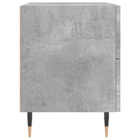 Thumbnail for Nachttische 2 Stk. Betongrau 40x35x47,5 cm Holzwerkstoff